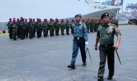 Panglima TNI Lepas 800 Prajurit Perdamaian ke Darfur