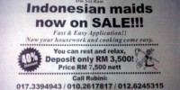 Malaysia Hina TKI Lewat Iklan Robot Rumah Tangga