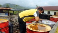 Lebih dari 7 Ton minyak tanah subsidi selundupan berhasil disita
