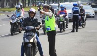 Karena Razia, Pengendara Moge Celakai Polisi