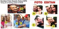 Wow, Beredar Foto Tandingan Abraham Samad