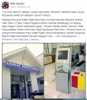 Kualitas layanan SAMSAT Kota Bukittinggi di keluhkan wajib pajak