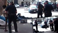Polisi Los Angeles tembak mati pria tuna wisma di pinggir jalan