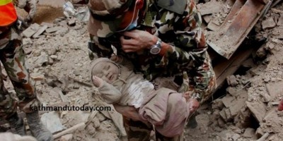 Bayi Gempa Nepal Selamat Setelah Tertimbun 22 Jam
